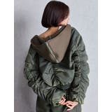 pigment processed hoodieブルゾン | GYDA | 詳細画像3 