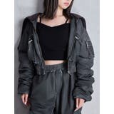 チャコールグレー | pigment processed hoodieブルゾン | GYDA