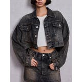 GD MOLD bijouデニムショートＧジャン | GYDA | 詳細画像1 