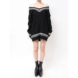 cable LOOSEニットレイヤードチュニックワンピース | GYDA | 詳細画像12 