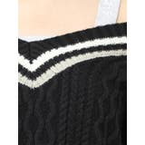 cable LOOSEニットレイヤードチュニックワンピース | GYDA | 詳細画像14 