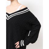 cable LOOSEニットレイヤードチュニックワンピース | GYDA | 詳細画像15 