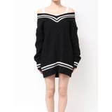 cable LOOSEニットレイヤードチュニックワンピース | GYDA | 詳細画像3 