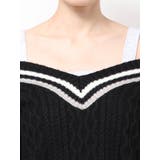 cable LOOSEニットレイヤードチュニックワンピース | GYDA | 詳細画像6 