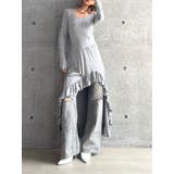 【TINY】asymmetryフリルLONGワンピース | GYDA | 詳細画像11 