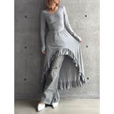 【TINY】asymmetryフリルLONGワンピース | GYDA | 詳細画像12 