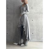 【TINY】asymmetryフリルLONGワンピース | GYDA | 詳細画像13 