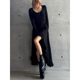 【TINY】asymmetryフリルLONGワンピース | GYDA | 詳細画像3 