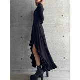 【TINY】asymmetryフリルLONGワンピース | GYDA | 詳細画像6 