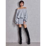 GGドッキングオフショルスウェットワンピース | GYDA | 詳細画像5 