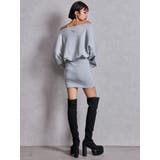 GGドッキングオフショルスウェットワンピース | GYDA | 詳細画像7 