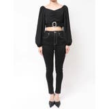 bijouバックルlong sleeveブラウス | GYDA | 詳細画像20 