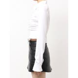 W ZIPギャザータイトシャツ | GYDA | 詳細画像14 