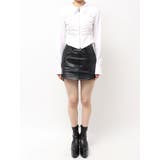 W ZIPギャザータイトシャツ | GYDA | 詳細画像21 