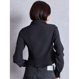 W ZIPギャザータイトシャツ | GYDA | 詳細画像3 