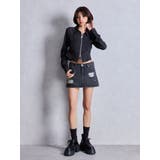 W ZIPギャザータイトシャツ | GYDA | 詳細画像4 