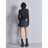 W ZIPギャザータイトシャツ | GYDA | 詳細画像5 