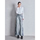 W ZIPギャザータイトシャツ | GYDA | 詳細画像8 