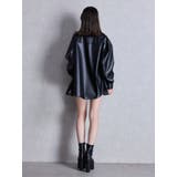 フェイクレザースタイリングシャツ | GYDA | 詳細画像10