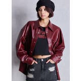 フェイクレザースタイリングシャツ | GYDA | 詳細画像2