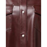 フェイクレザースタイリングシャツ | GYDA | 詳細画像20