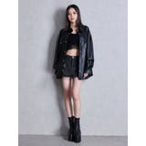 フェイクレザースタイリングシャツ | GYDA | 詳細画像9