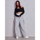 サイドレースアップカーブスウェットパンツ | GYDA | 詳細画像3