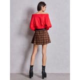 ベルトSETチェックプリーツスカートライクショートパンツ | GYDA | 詳細画像10 