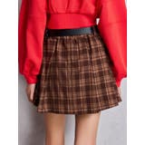 ベルトSETチェックプリーツスカートライクショートパンツ | GYDA | 詳細画像13 