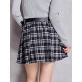 ベルトSETチェックプリーツスカートライクショートパンツ | GYDA | 詳細画像15 