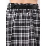 ベルトSETチェックプリーツスカートライクショートパンツ | GYDA | 詳細画像19 