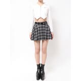 ベルトSETチェックプリーツスカートライクショートパンツ | GYDA | 詳細画像22 