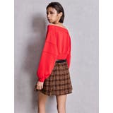 ベルトSETチェックプリーツスカートライクショートパンツ | GYDA | 詳細画像8 