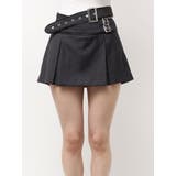 belt designプリーツスカートライクショートパンツ | GYDA | 詳細画像21