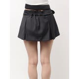 belt designプリーツスカートライクショートパンツ | GYDA | 詳細画像23