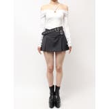 belt designプリーツスカートライクショートパンツ | GYDA | 詳細画像27