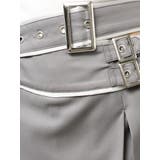 belt designプリーツスカートライクショートパンツ | GYDA | 詳細画像28