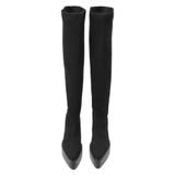 チャンキーソール KNEEニットブーツ | GYDA | 詳細画像11 