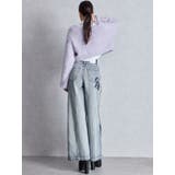 ハイウエストside slit GYDAワイドデニムパンツ | GYDA | 詳細画像10 