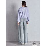 ハイウエストside slit GYDAワイドデニムパンツ | GYDA | 詳細画像14 