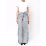 ハイウエストside slit GYDAワイドデニムパンツ | GYDA | 詳細画像30 