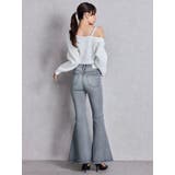 ハイウエストleg lengthフレアデニムパンツ | GYDA | 詳細画像13 