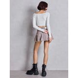 ハイウエストGG POKETプリーツデニムスカートライクショートパンツ | GYDA | 詳細画像11 