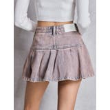 ハイウエストGG POKETプリーツデニムスカートライクショートパンツ | GYDA | 詳細画像15 