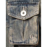 ハイウエストGG POKETプリーツデニムスカートライクショートパンツ | GYDA | 詳細画像25 