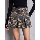 ハイウエストWIDE BELTプリーツデニムスカートライクショートパンツ | GYDA | 詳細画像18 