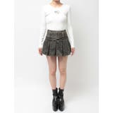 ハイウエストWIDE BELTプリーツデニムスカートライクショートパンツ | GYDA | 詳細画像30 