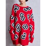 レッド | GG FRAMEニットトップス | GYDA