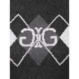 Symmetry GYDA ARGYLEニットトップス | GYDA | 詳細画像10 