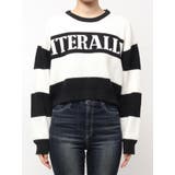 LITERALLYボーダーショートニットトップス | GYDA | 詳細画像15 